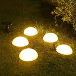 Solar Garden Light Half-Dome Weatherproof IP44