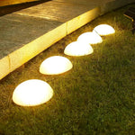 Solar Garden Light Half-Dome Weatherproof IP44