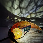 Solar Garden Light Solar-Powered Acrylic & Copper Weatherproof