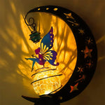 Solar Garden Light Solar-Powered Acrylic & Copper Weatherproof