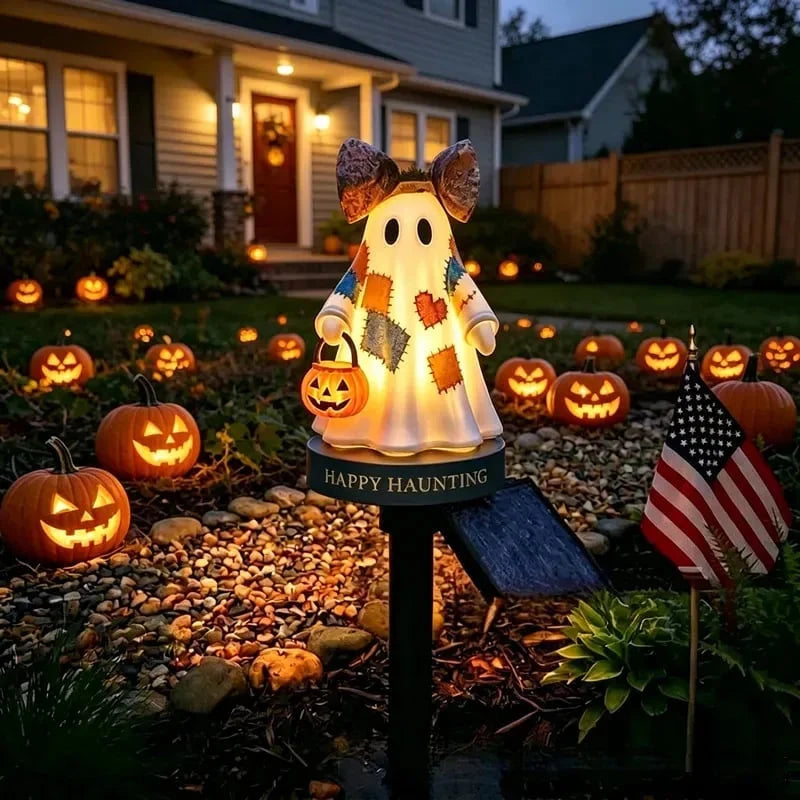 Solar Garden Light Solar-Powered Ghost Design Waterproof