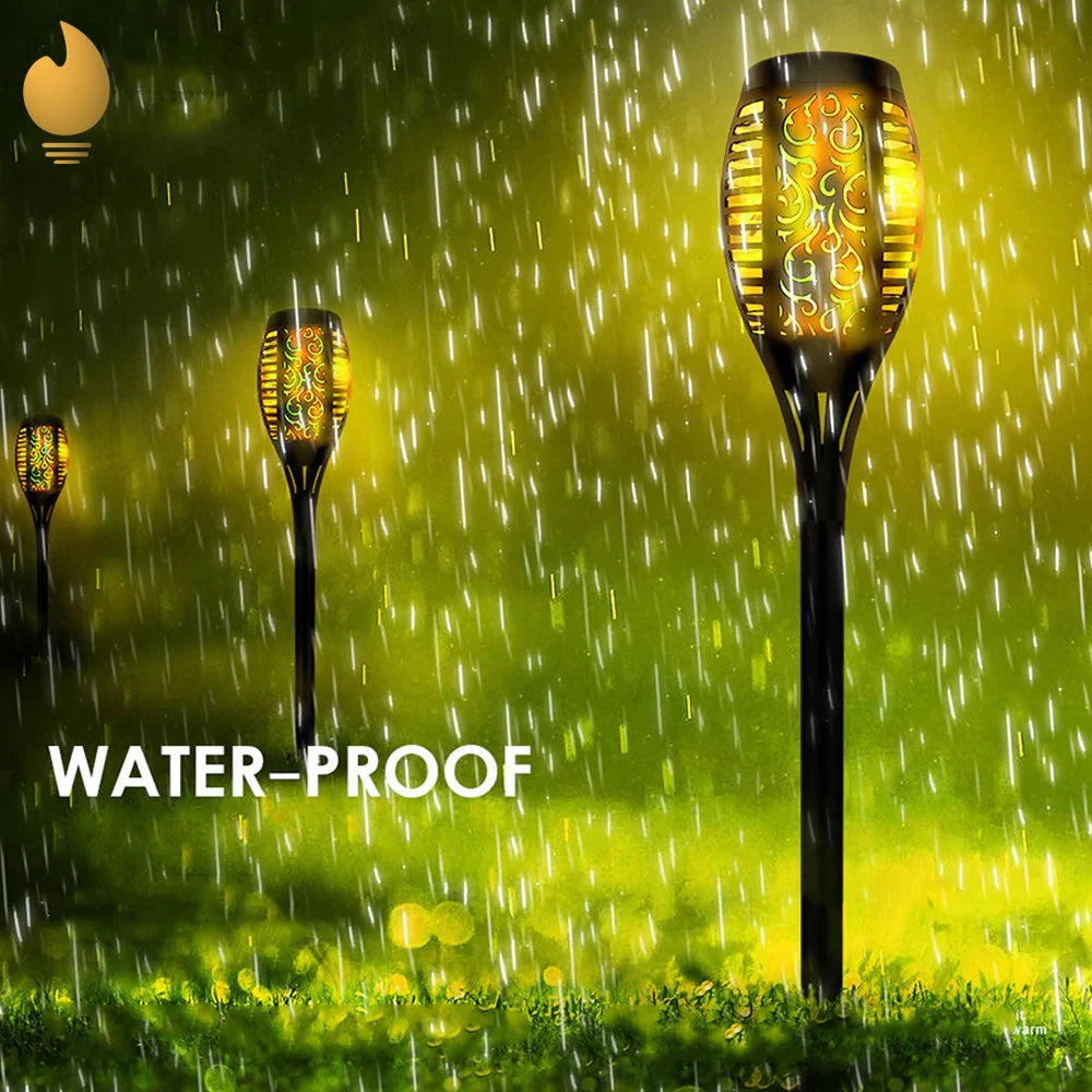 Solar Garden Light Warm LED & Day/Night Sensor