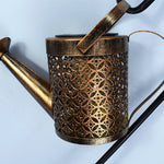 Solar Garden Light Watering Can 36 Warm LEDs