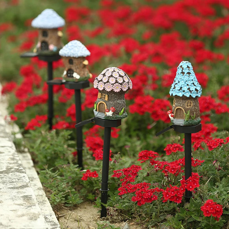 Solar Garden Light Waterproof & Automatic Warm LED
