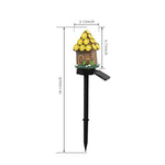 Solar Garden Light Waterproof & Automatic Warm LED