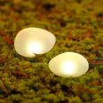Solar Garden Lights Stone-Inspired Solar-Powered Automatic Dusk