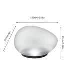 Solar Garden Lights Stone-Inspired Solar-Powered Automatic Dusk