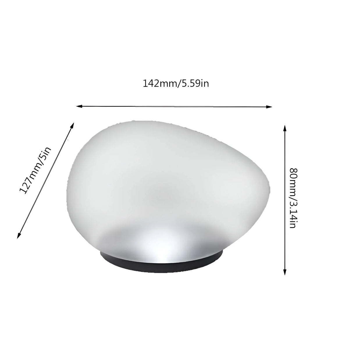 Solar Garden Lights Stone-Inspired Solar-Powered Automatic Dusk