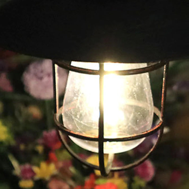 Solar Garden Path Light Waterproof Warm LED