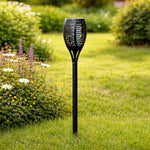 Solar Garden Torch Solar-Powered Flickering Flame Waterproof