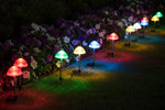 Solar Mushroom Light 16-Head Multi-Mode & Weatherproof