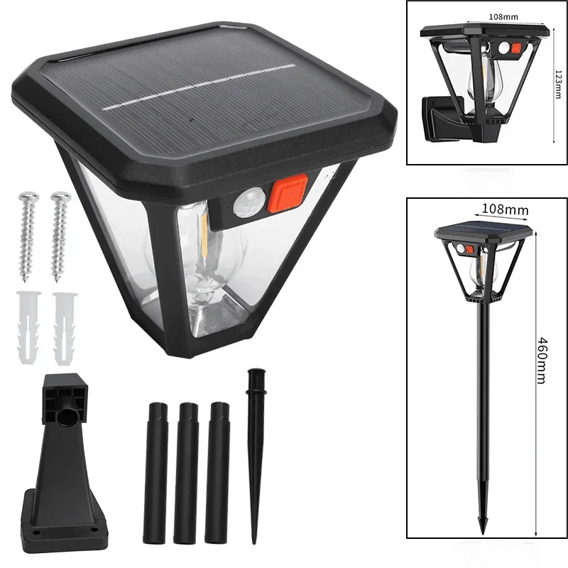 Solar Outdoor Light Motion Sensor COB LED IP65