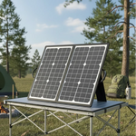 Solar Panel Foldable 40W Multiple Charging Ports