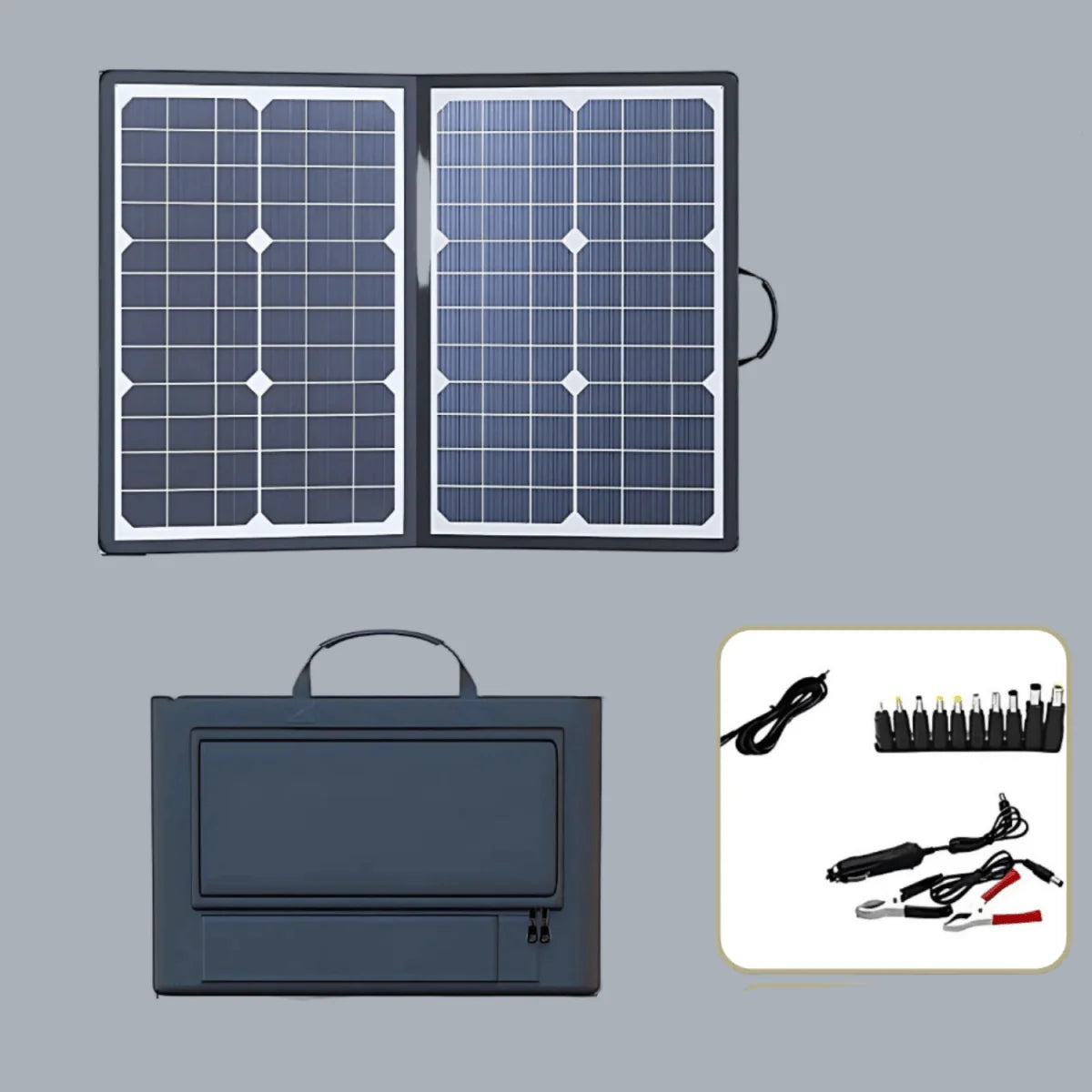 Solar Panel Foldable 40W Multiple Charging Ports