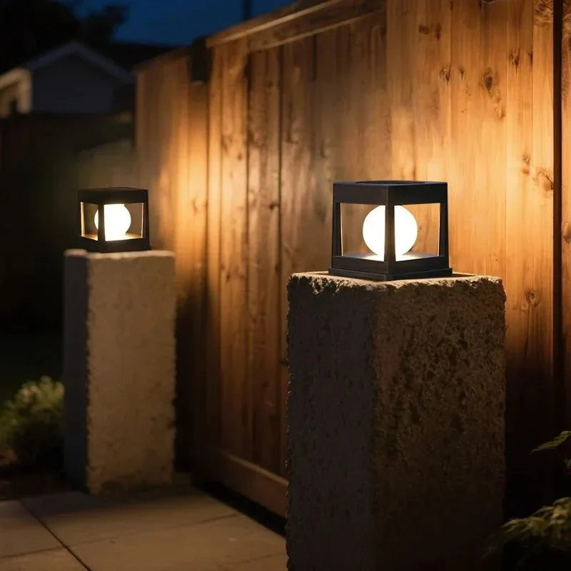 Solar Pathway Light Solar-Powered Automatic Dusk Sensor IP65 Weatherproof
