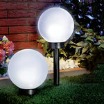 Solar Pathway Lights Spherical Waterproof Set of 3