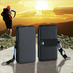 Solar Phone Charger Foldable Dual Device Charging