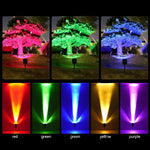 Solar Spot Light Adjustable Zoom RGB & Warm White