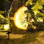 Solar Spotlight Adjustable Zoom RGB & Warm White