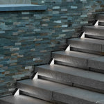 Solar Step Lights Triangle LED Waterproof 10-Hour Runtime