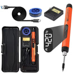 Soldering Iron Cordless Digital Display Adjustable Temp