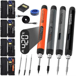 Soldering Iron Cordless Digital Display Adjustable Temp