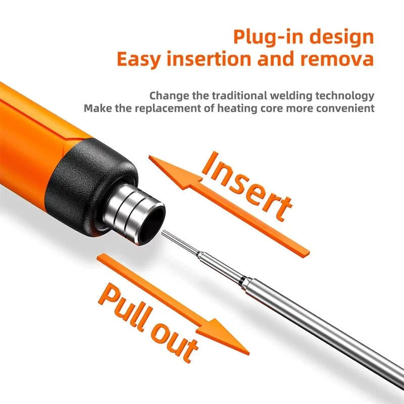 Soldering Iron Cordless Digital Display Adjustable Temp