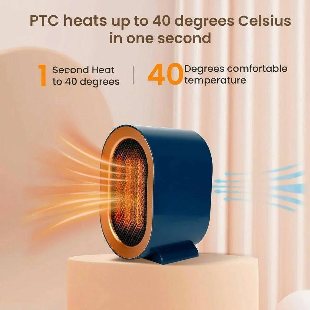 Space Heater Mini PTC Ceramic Overheat Protection