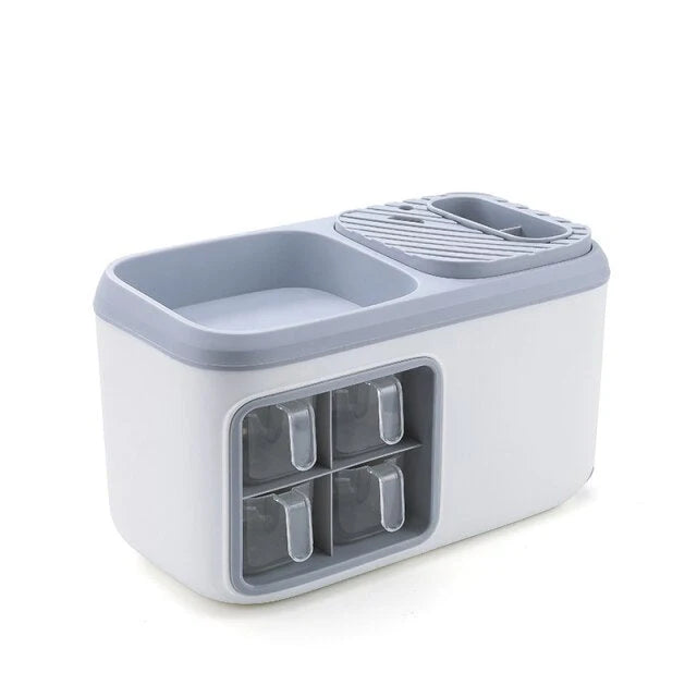 Spice Organizer 6 Compartments Transparent Detachable Container Removable Tray