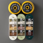 Spice Organizer Wall-Mounted Space-Saving