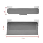 Spice Rack Adhesive Under-Shelf Space-Saving Holds 8 Jars