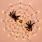 Spider Web Lights 70 LED Multi-Color USB & Battery Powered
