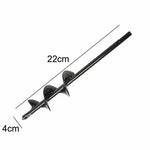 Spiral Drill Bit Bulb & Post Planting