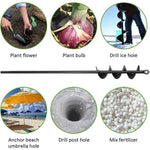 Spiral Drill Bit Bulb & Post Planting