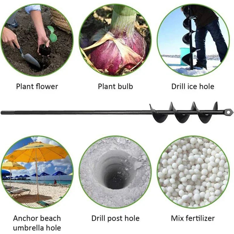 Spiral Drill Bit Bulb & Post Planting