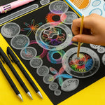 Spirograph Set 22-Piece Transparent Templates & Gears