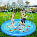Splash Pad 68 Inch Adjustable Spray Shallow & Safe