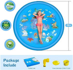 Splash Pad 68 Inch Adjustable Spray Shallow & Safe