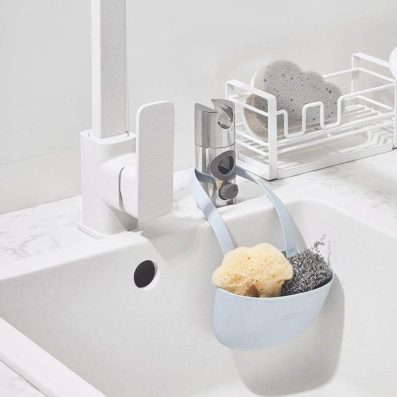 Sponge Holder Basket TPR Multipurpose Sink Organizer