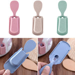 Spoon Holder Wall-Mounted Silicone Rice Paddle Included