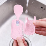 Spoon Holder Wall-Mounted Silicone Rice Paddle Included