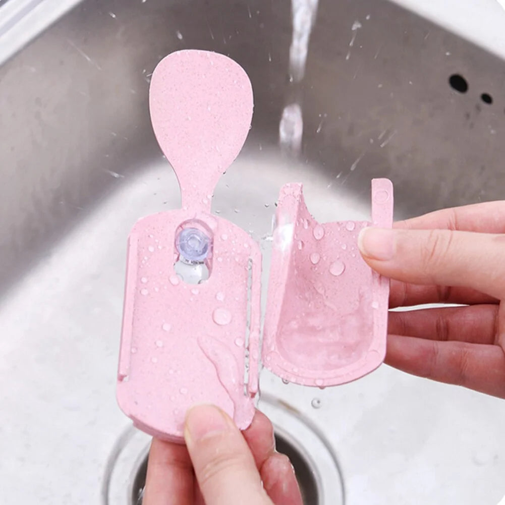 Spoon Holder Wall-Mounted Silicone Rice Paddle Included