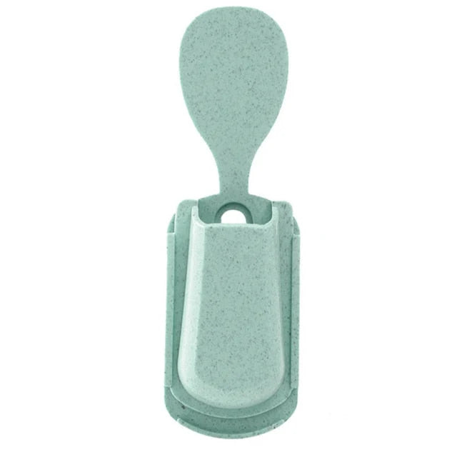 Spoon Holder Wall-Mounted Silicone Rice Paddle Included