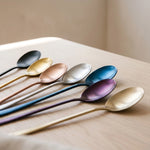 Spoon Set Plated Stainless Steel 8 or 12 Piece Sets