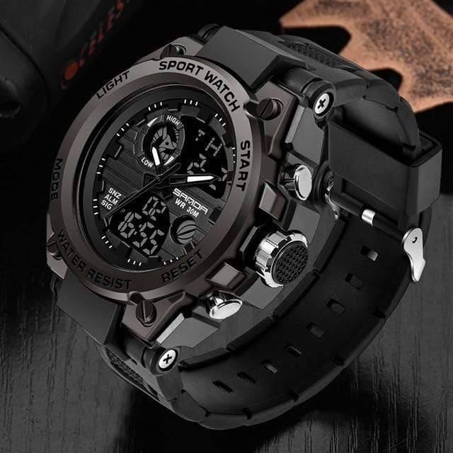 Sport Watch Water-Resistant 3 Bar Durable Lightweight