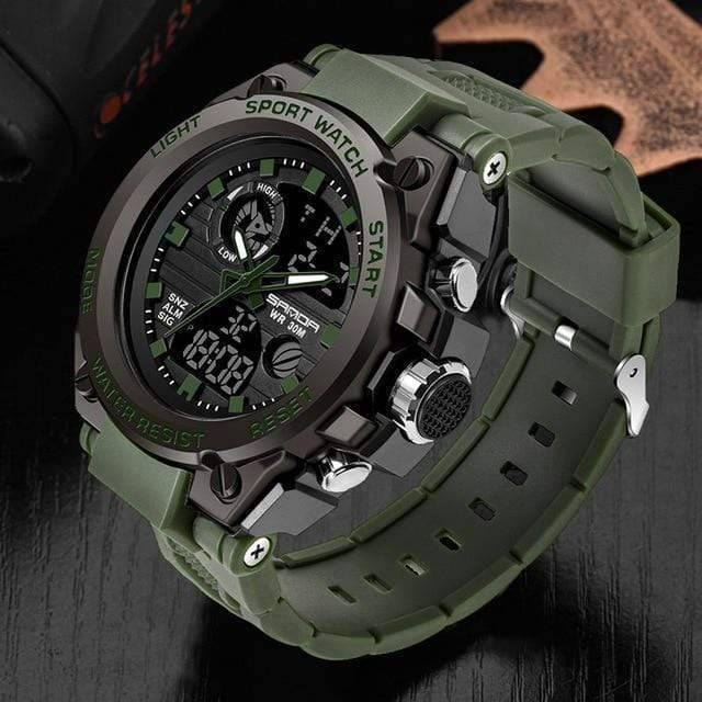 Sport Watch Water-Resistant 3 Bar Durable Lightweight