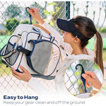 Sports Bag Water-Resistant Multi-Compartment Ventilated Pocket