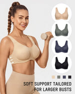Sports Bra High-Impact Support Outside-Wire Design