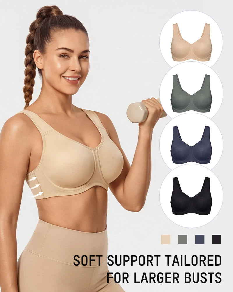 Sports Bra High-Impact Support Outside-Wire Design
