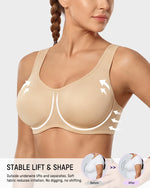 Sports Bra High-Impact Support Outside-Wire Design